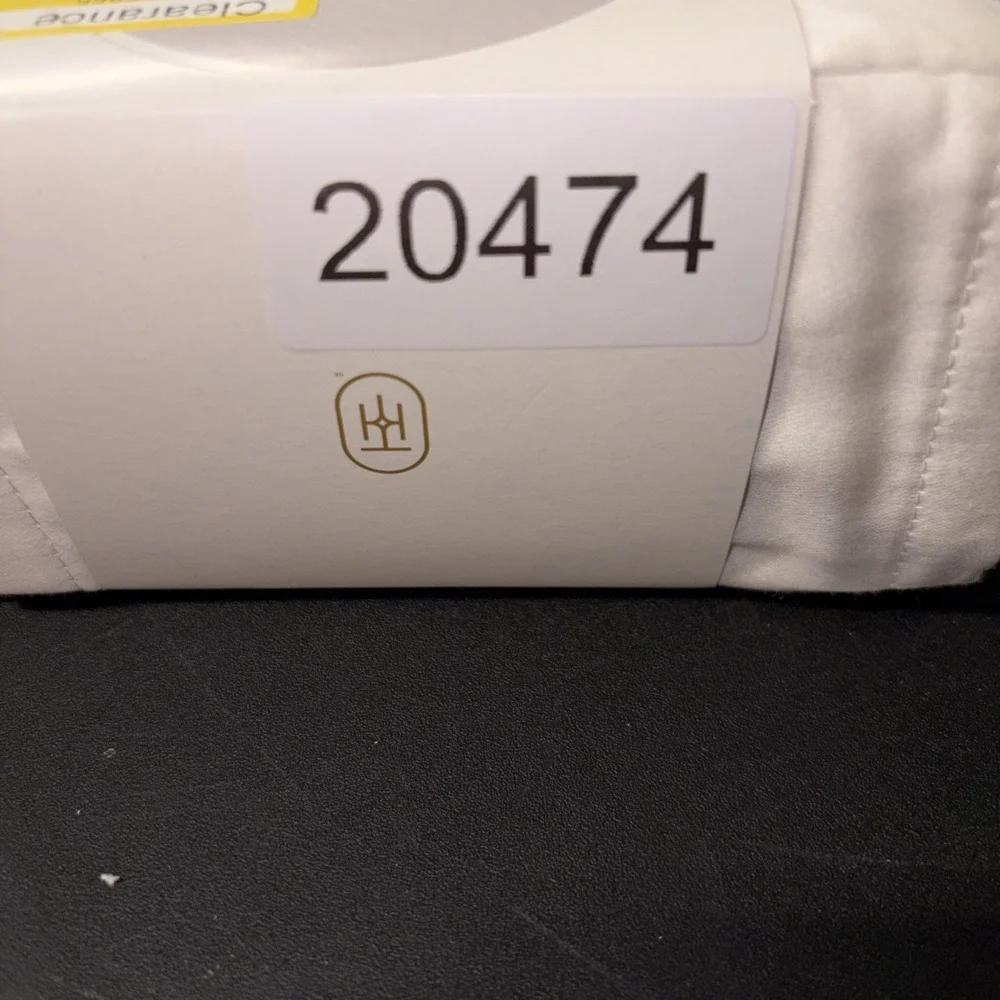 Threshold FULL Performance Flat Sheet Silky Soft Sateen SOUR CREAM 400 TC 20474